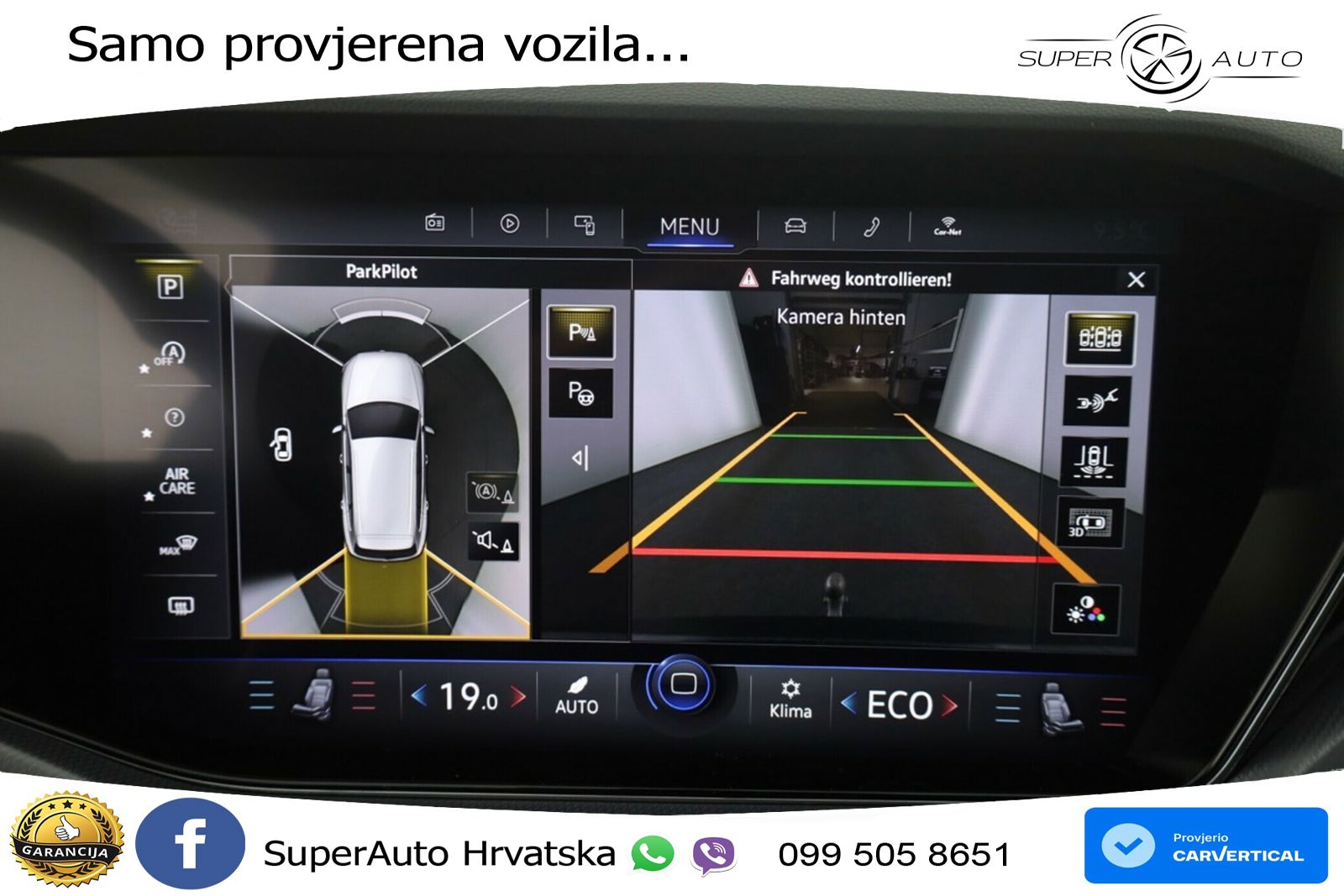 Volkswagen Touareg 3.0 V6 TDI (286 KS) 4MOTION Tiptronic R-Line ZRAČNI+ACC+GR SJED+KAM+PANO