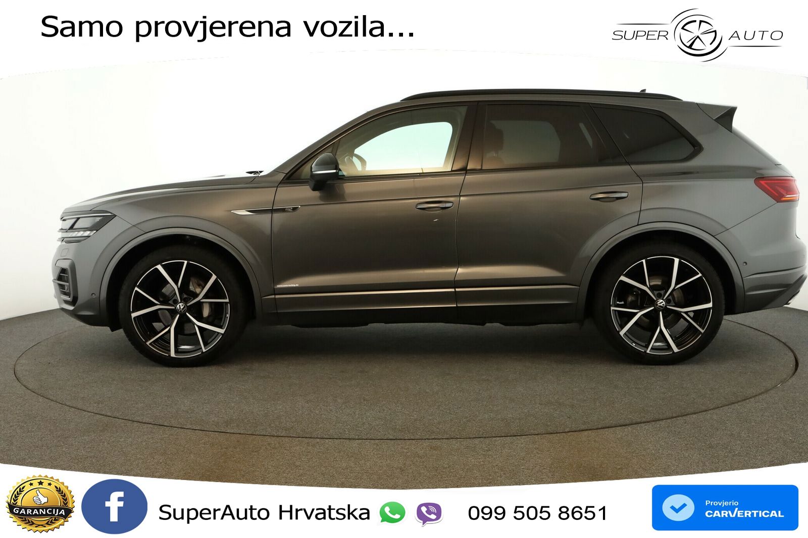 Volkswagen Touareg 3.0 V6 TDI (286 KS) 4MOTION Tiptronic R-Line ZRAČNI+ACC+GR SJED+KAM+PANO