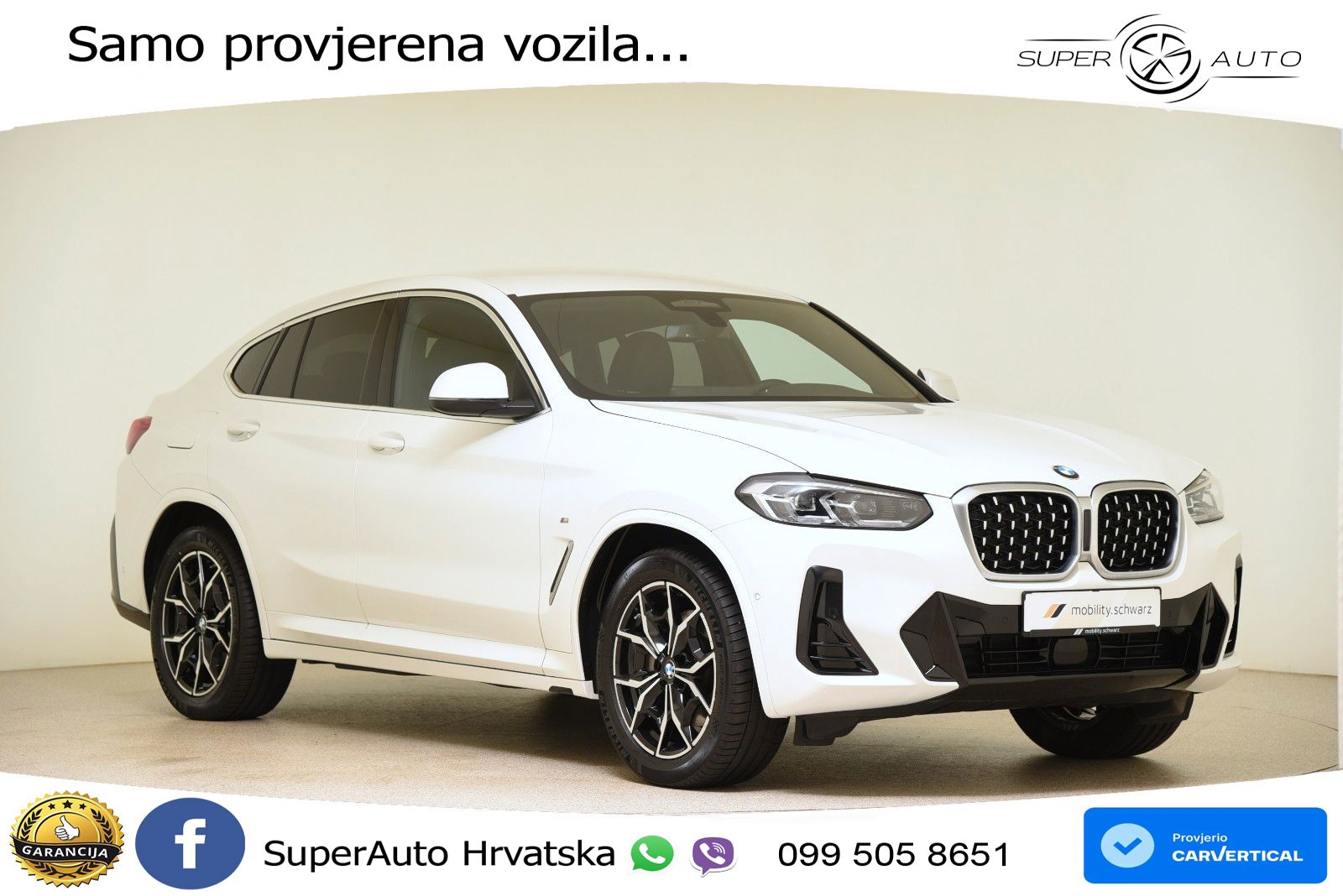 BMW X4 30d (286 KS) xDrive Steptronic M Sport LED+GR SJED+ACC