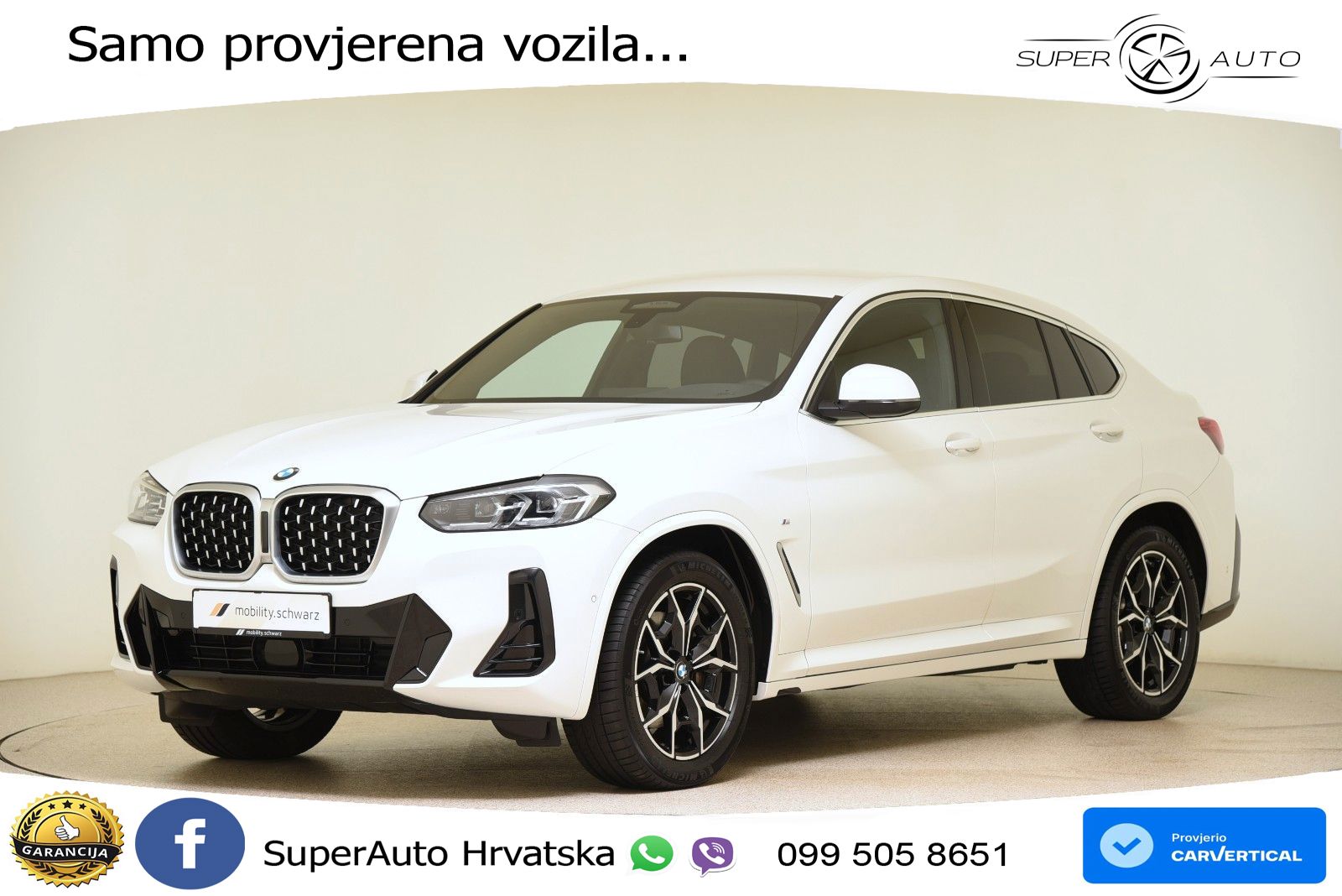 BMW X4 30d (286 KS) xDrive Steptronic M Sport LED+GR SJED+ACC