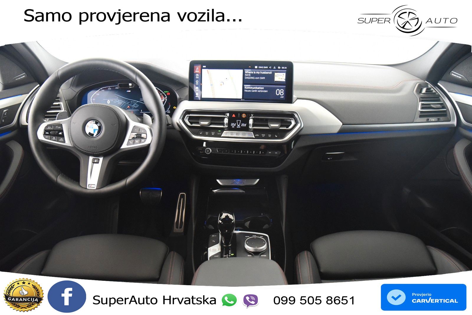 BMW X4 30d (286 KS) xDrive Steptronic M Sport LED+GR SJED+ACC
