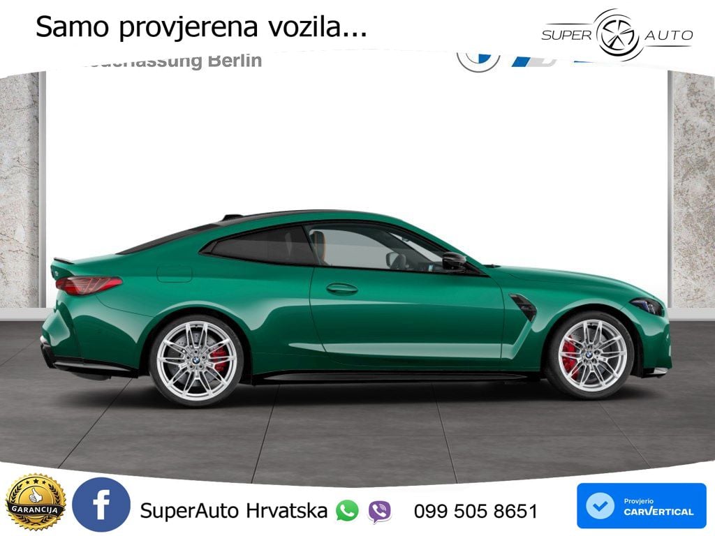 BMW M4 Competition 3.0 (510 KS) Steptronic LED+GR SJED+ACC