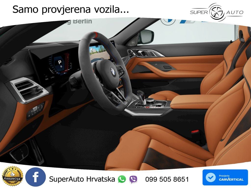 BMW M4 Competition 3.0 (510 KS) Steptronic LED+GR SJED+ACC