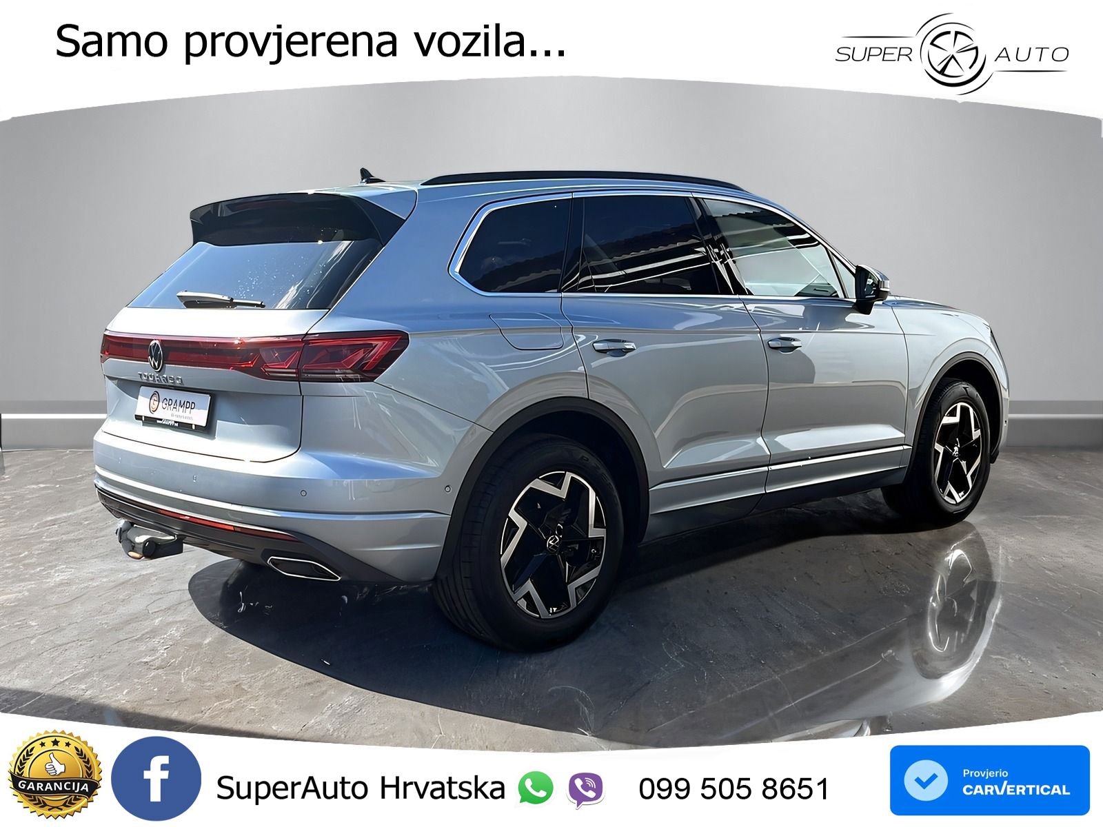 Volkswagen Touareg 3.0 V6 TFSI (340 KS) 4MOTION Tiptronic LED+GR SJED+ACC