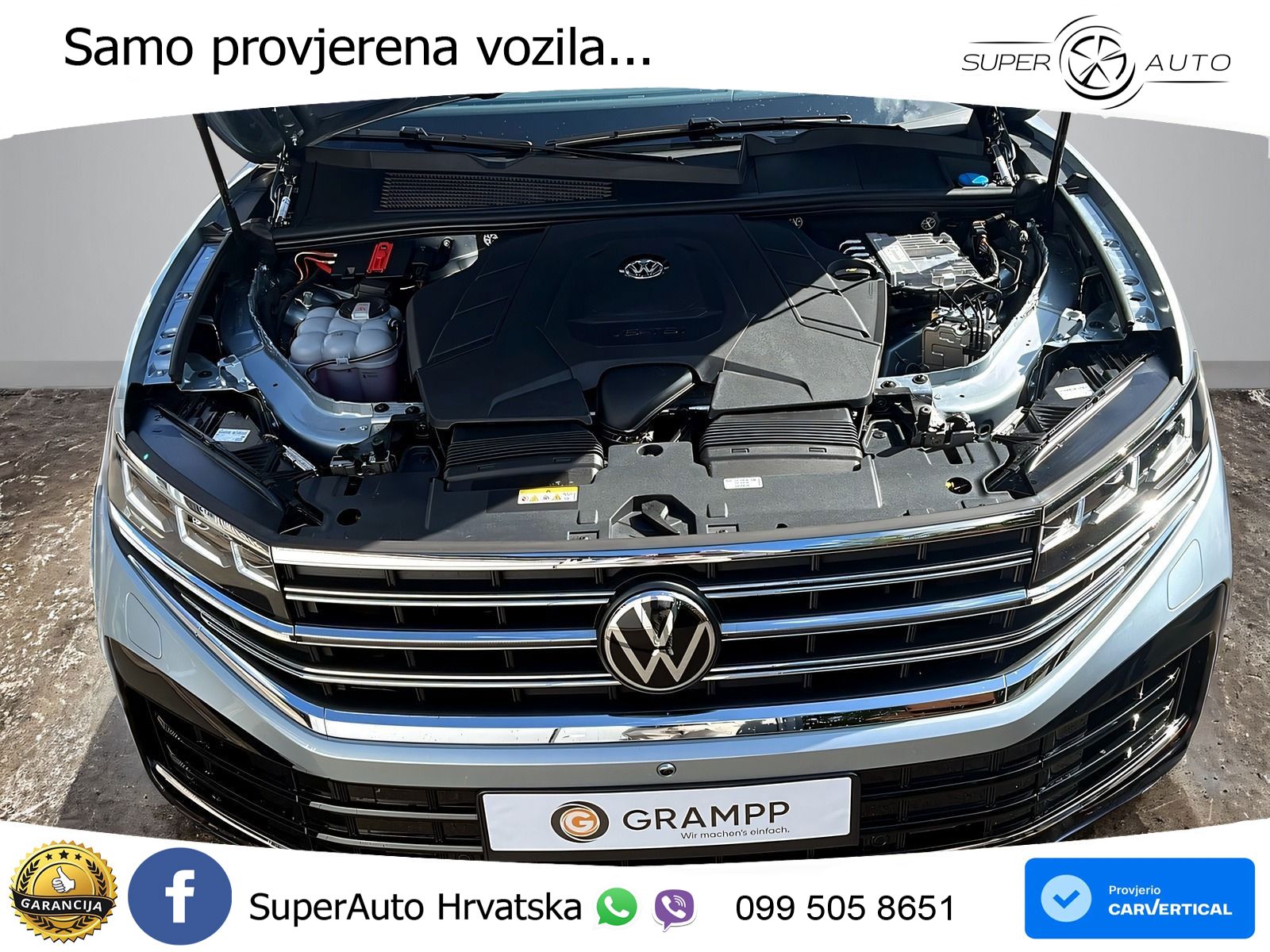 Volkswagen Touareg 3.0 V6 TFSI (340 KS) 4MOTION Tiptronic LED+GR SJED+ACC