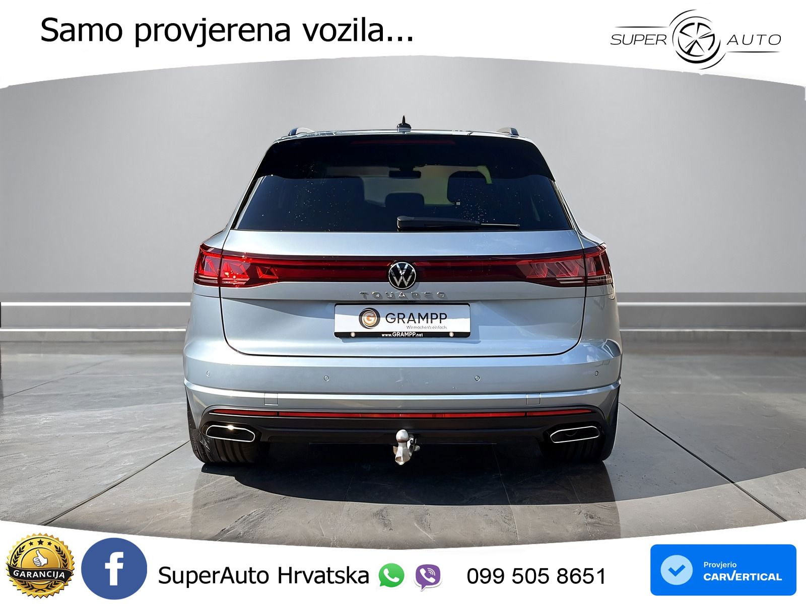 Volkswagen Touareg 3.0 V6 TFSI (340 KS) 4MOTION Tiptronic LED+GR SJED+ACC