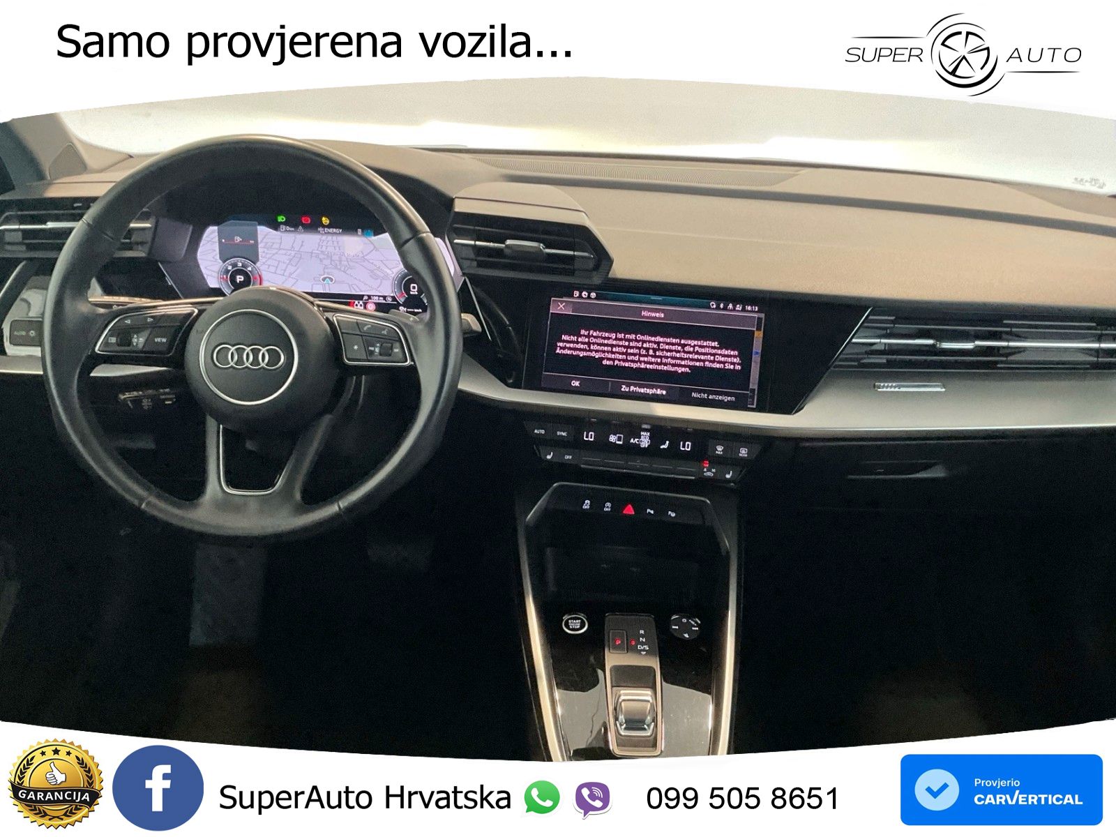 Audi A3 35 TDI (150 KS) S tronic S line LED+GR SJED+ACC