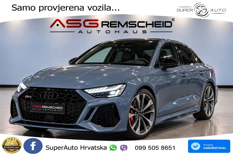 Audi RS3 Sedan 2.5 TFSI (400 KS) quattro S tronic MATRIX+GR SJED+KAM