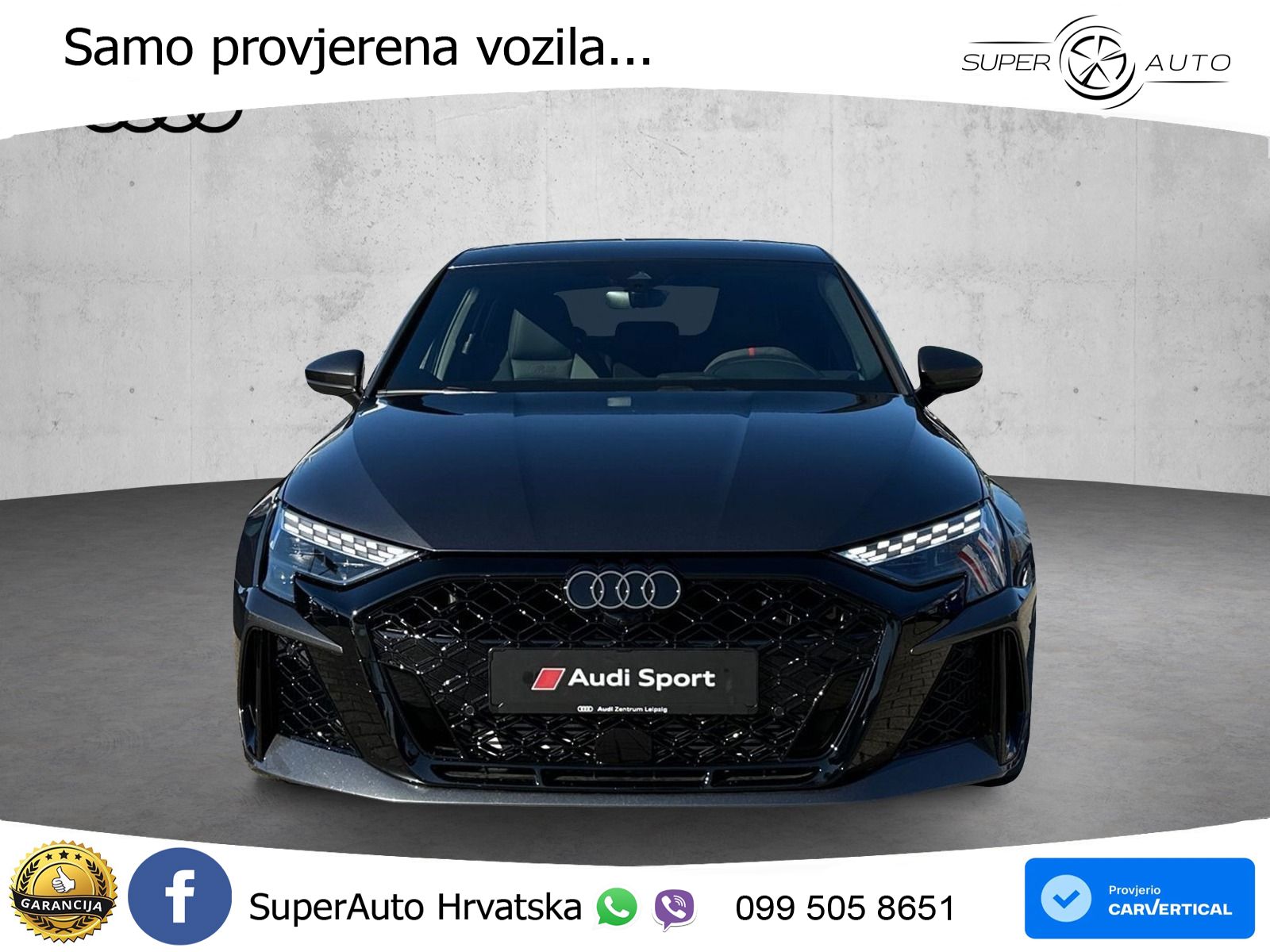 Audi RS3 Sedan 2.5 TFSI (400 KS) quattro S tronic LED+GR SJED+ACC