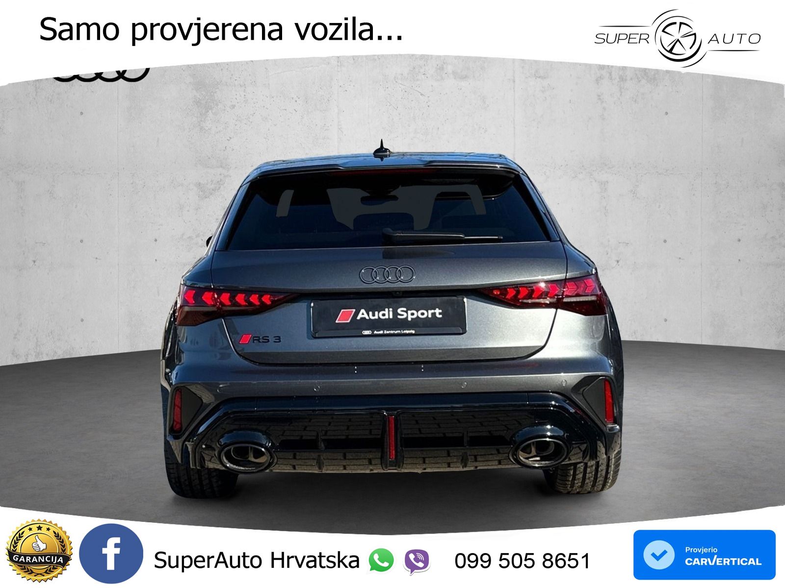 Audi RS3 Sedan 2.5 TFSI (400 KS) quattro S tronic LED+GR SJED+ACC