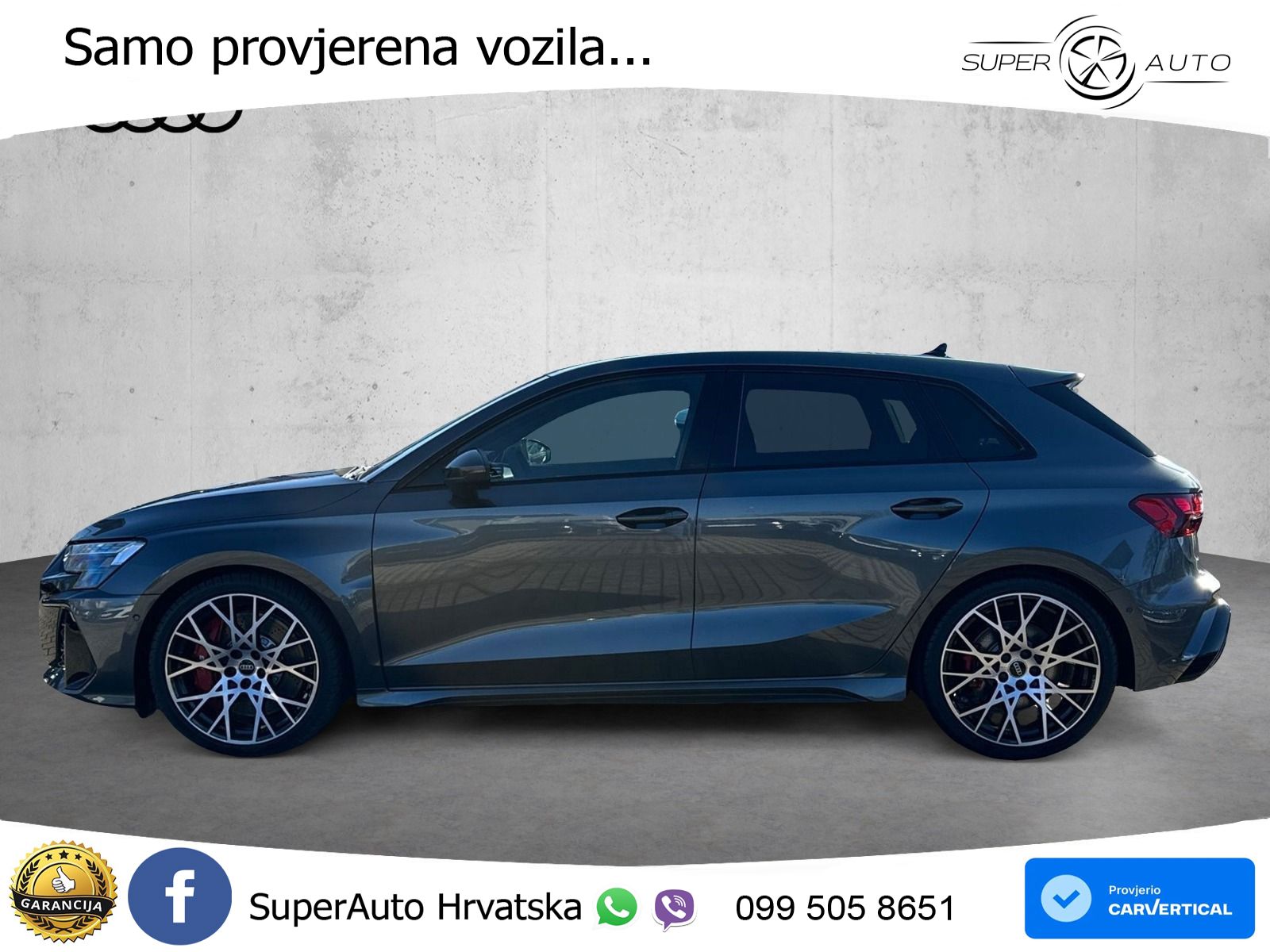 Audi RS3 Sedan 2.5 TFSI (400 KS) quattro S tronic LED+GR SJED+ACC