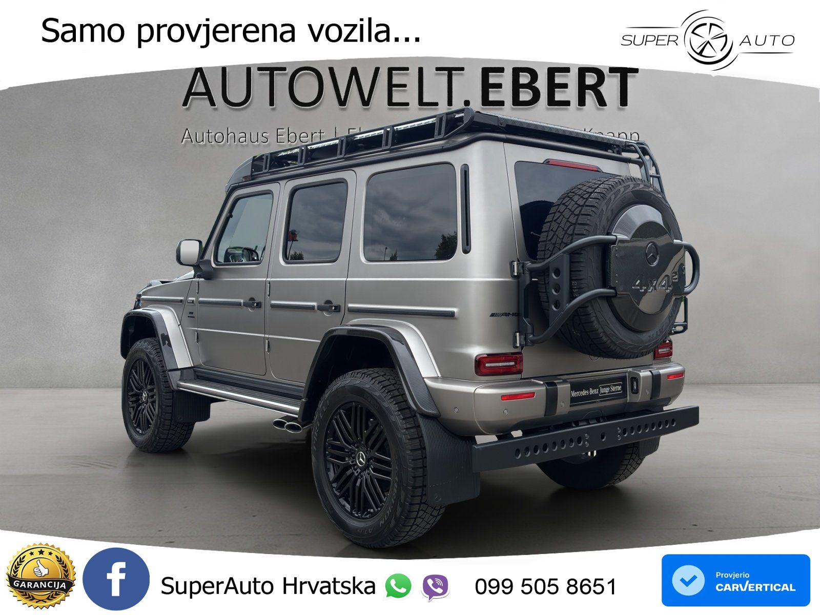Mercedes AMG G 63 Long V8 (585 KS) 4MATIC 9G-TRONIC AMG SPEEDSHIFT PLUS