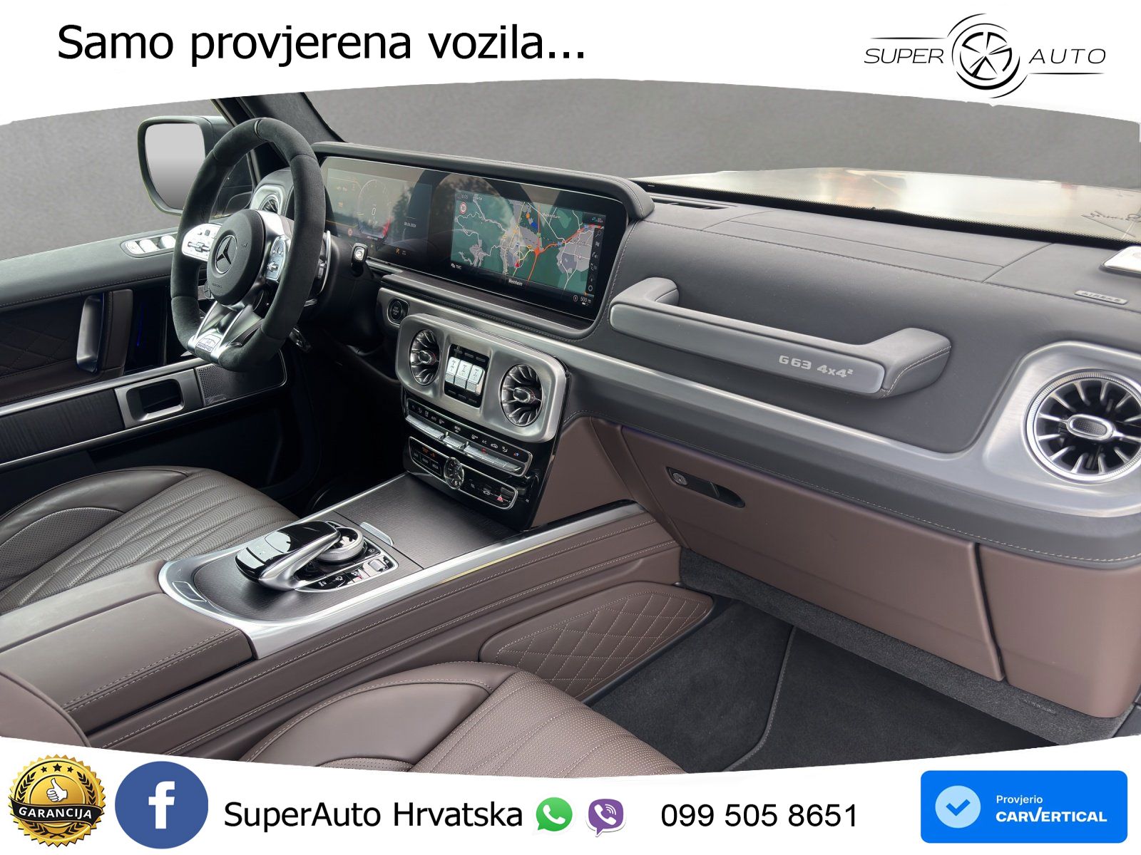 Mercedes AMG G 63 Long V8 (585 KS) 4MATIC 9G-TRONIC AMG SPEEDSHIFT PLUS