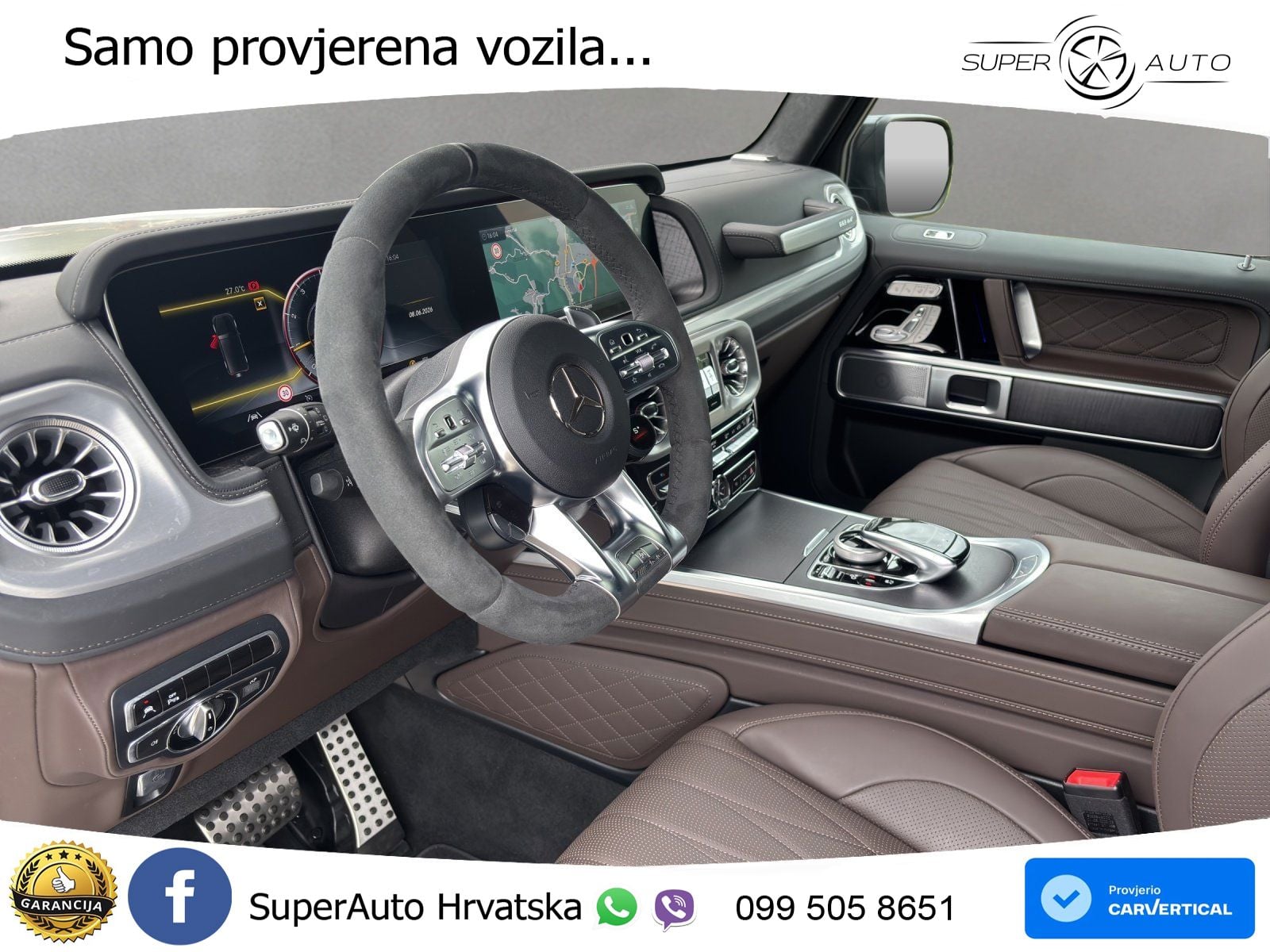 Mercedes AMG G 63 Long V8 (585 KS) 4MATIC 9G-TRONIC AMG SPEEDSHIFT PLUS