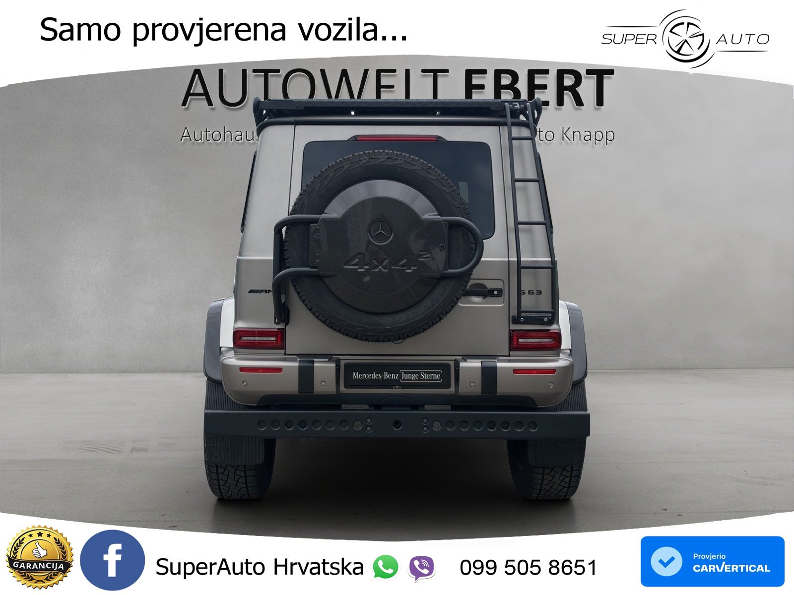 Mercedes AMG G 63 Long V8 (585 KS) 4MATIC 9G-TRONIC AMG SPEEDSHIFT PLUS