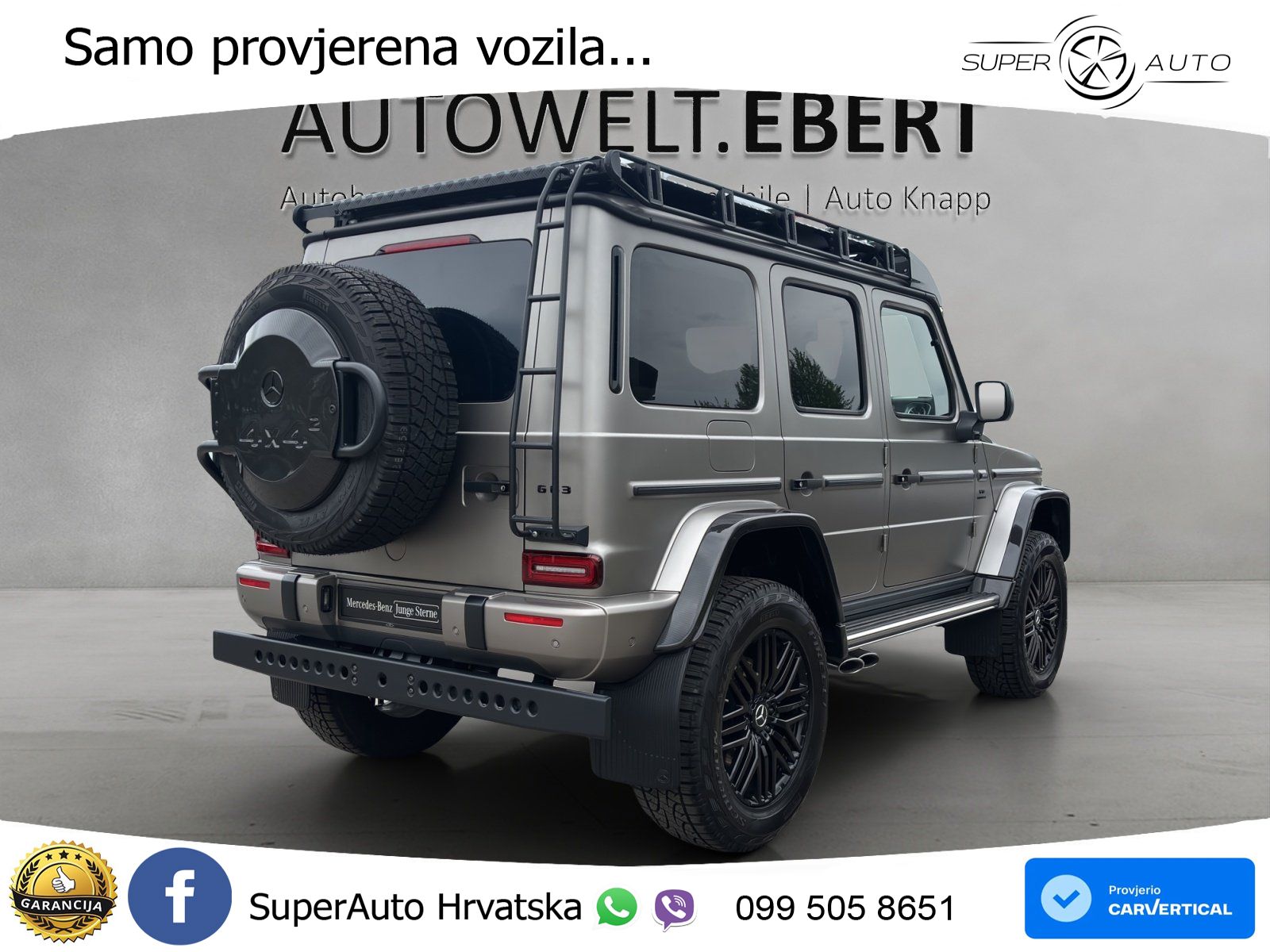 Mercedes AMG G 63 Long V8 (585 KS) 4MATIC 9G-TRONIC AMG SPEEDSHIFT PLUS