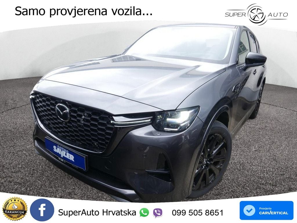 Mazda CX-60 3.3 e-Skyactiv D (254 KS) AWD Automatic LED+GR SJED+ACC