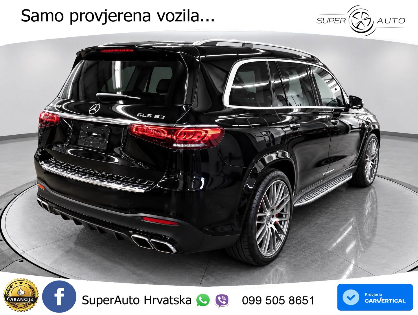 Mercedes-Benz GLS AMG GLS 63 V8 EQ Boost 4MATIC+ TCT ACC+HEAD+4xGR SJED+360+PANO