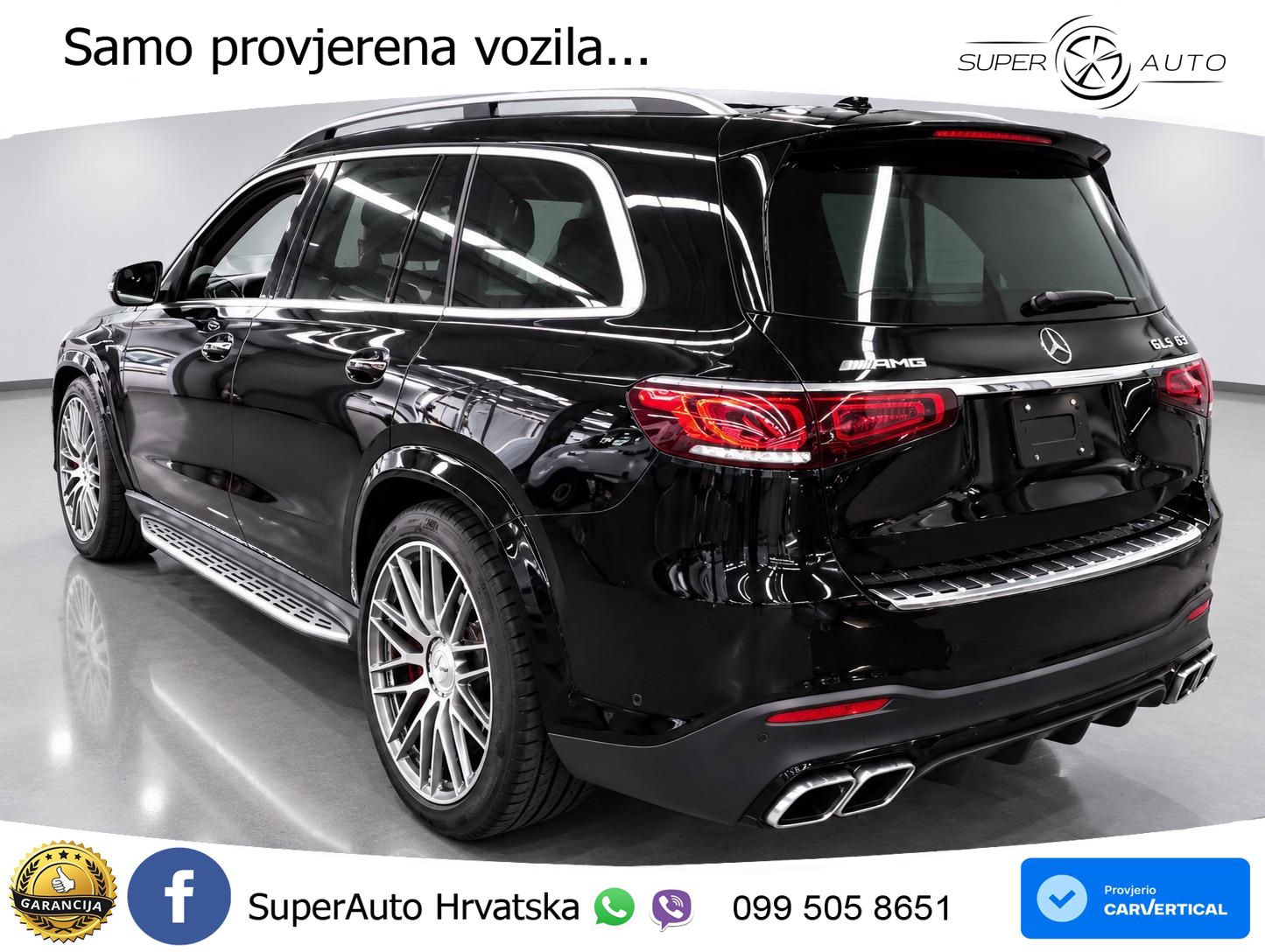 Mercedes-Benz GLS AMG GLS 63 V8 EQ Boost 4MATIC+ TCT ACC+HEAD+4xGR SJED+360+PANO