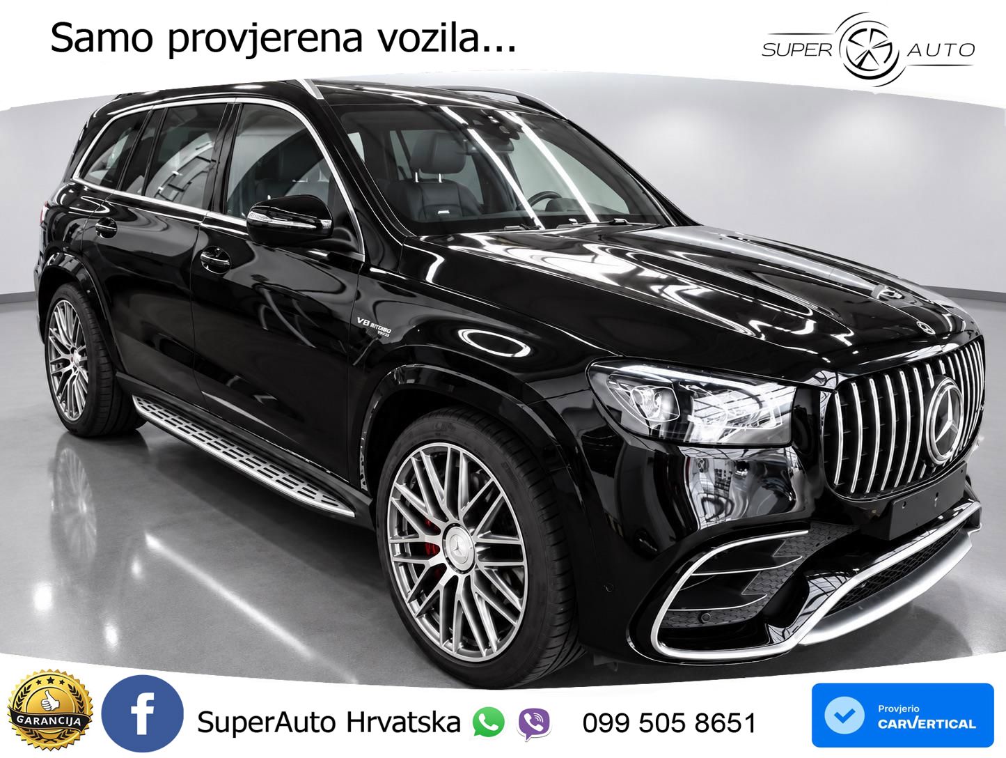 Mercedes-Benz GLS AMG GLS 63 V8 EQ Boost 4MATIC+ TCT ACC+HEAD+4xGR SJED+360+PANO