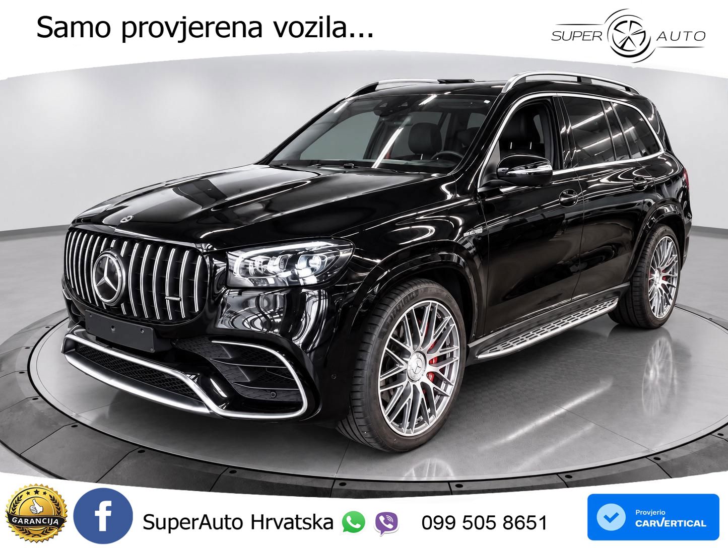 Mercedes-Benz GLS AMG GLS 63 V8 EQ Boost 4MATIC+ TCT ACC+HEAD+4xGR SJED+360+PANO