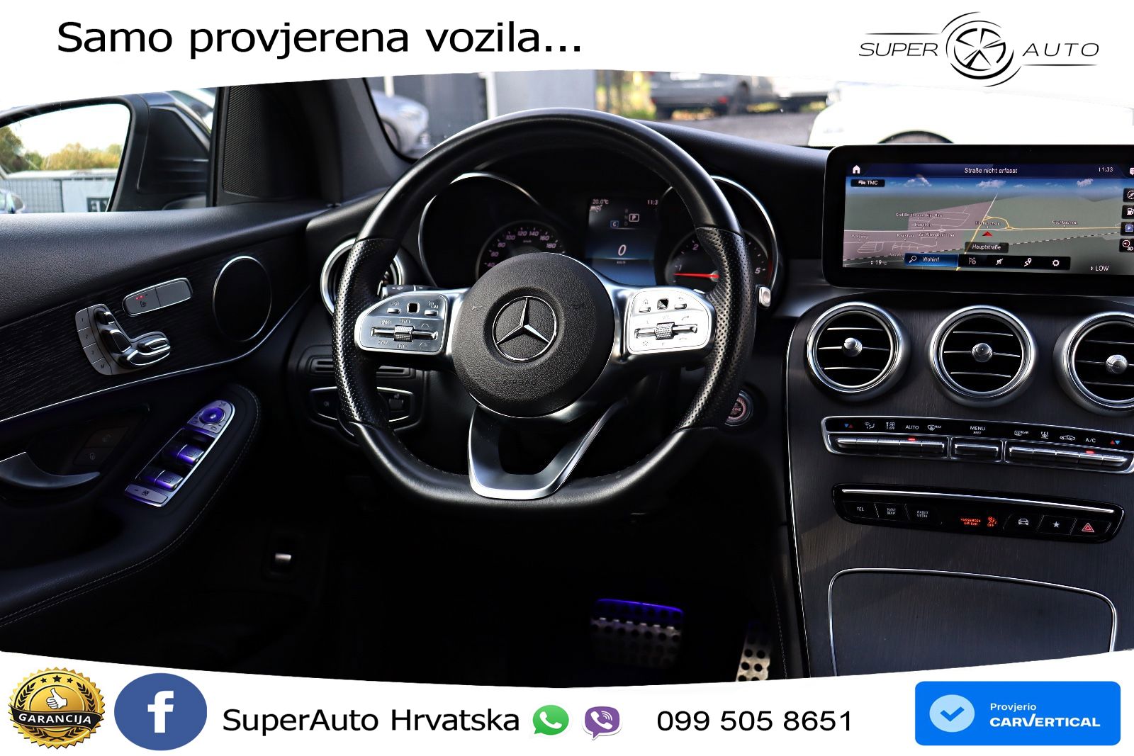 Mercedes GLC Coupe 220d (194 KS) 4MATIC G-TRONIC AMG LED+GR SJED+ACC