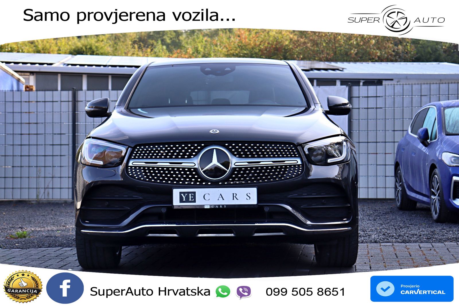 Mercedes GLC Coupe 220d (194 KS) 4MATIC G-TRONIC AMG LED+GR SJED+ACC