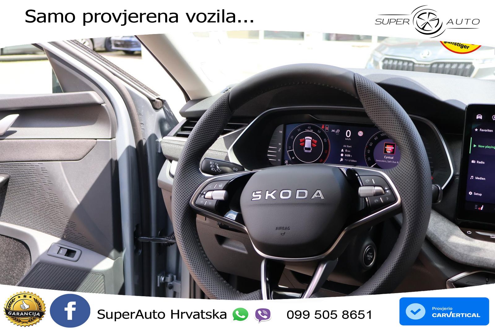 Škoda Octavia Combi 1.5 TSI (150 KS) LED+GR SJED+ACC
