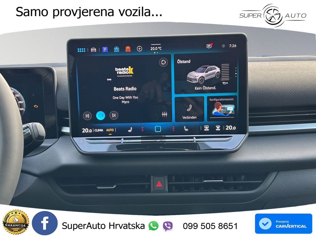 Volkswagen T-Roc 1.5 eTSI (150 KS)  DSG MATRIX+GR SJED+KAM