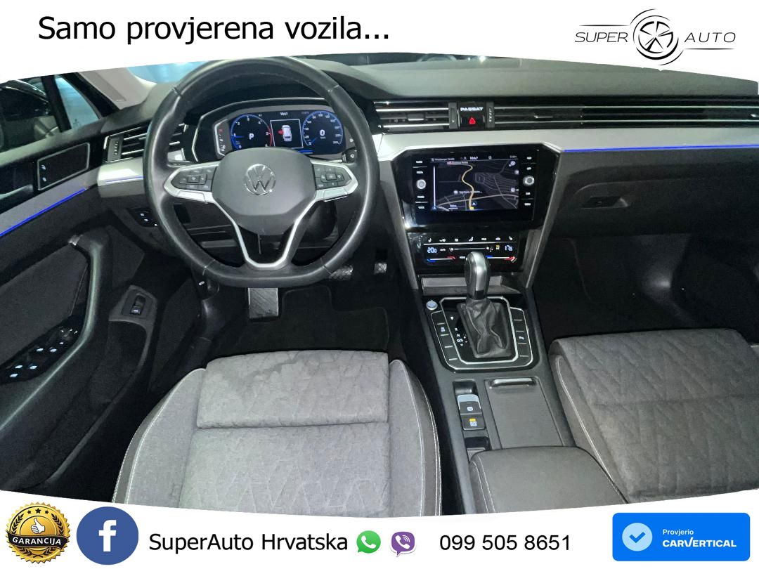 Volkswagen Passat Variant 2.0 TDI (150 KS) DSG Business MATRIX+GR SJED+KAM