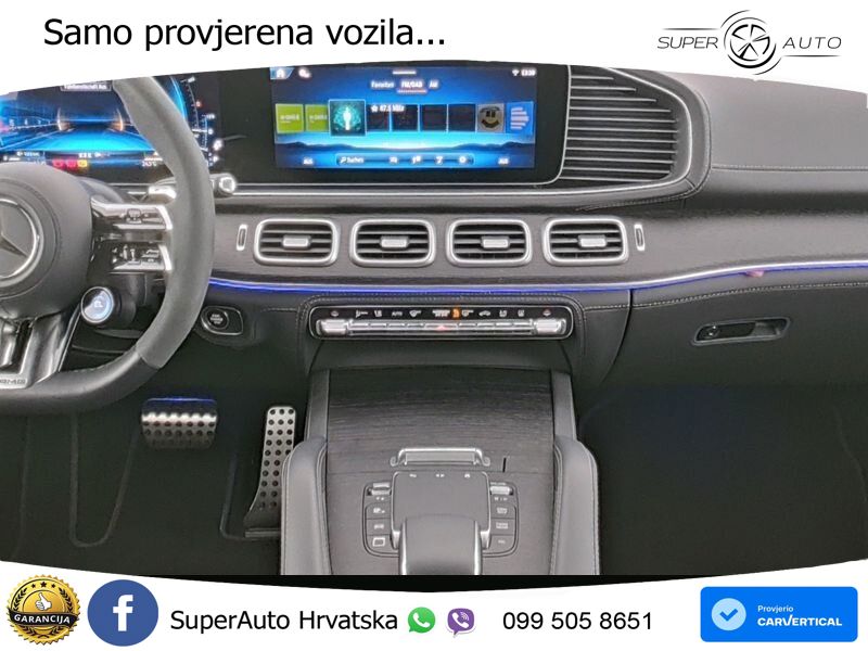 Mercedes AMG GLE Coupe 53 (544 KS) 4MATIC+ AMG SPEEDSHIFT TCT 9G ACC+HEAD+GR SJED+360+PANO