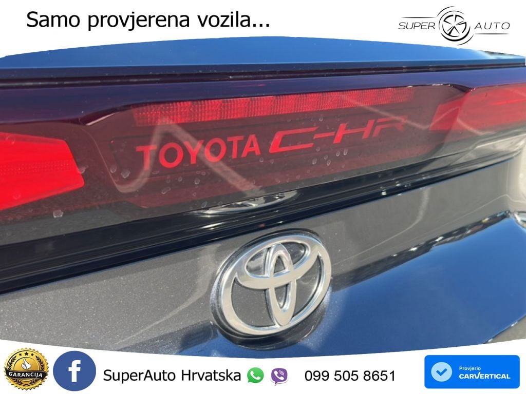 Toyota C-HR 2.0 (198 KS) Hybrid e-CVT Team Deutschland LED+GR SJED+ACC