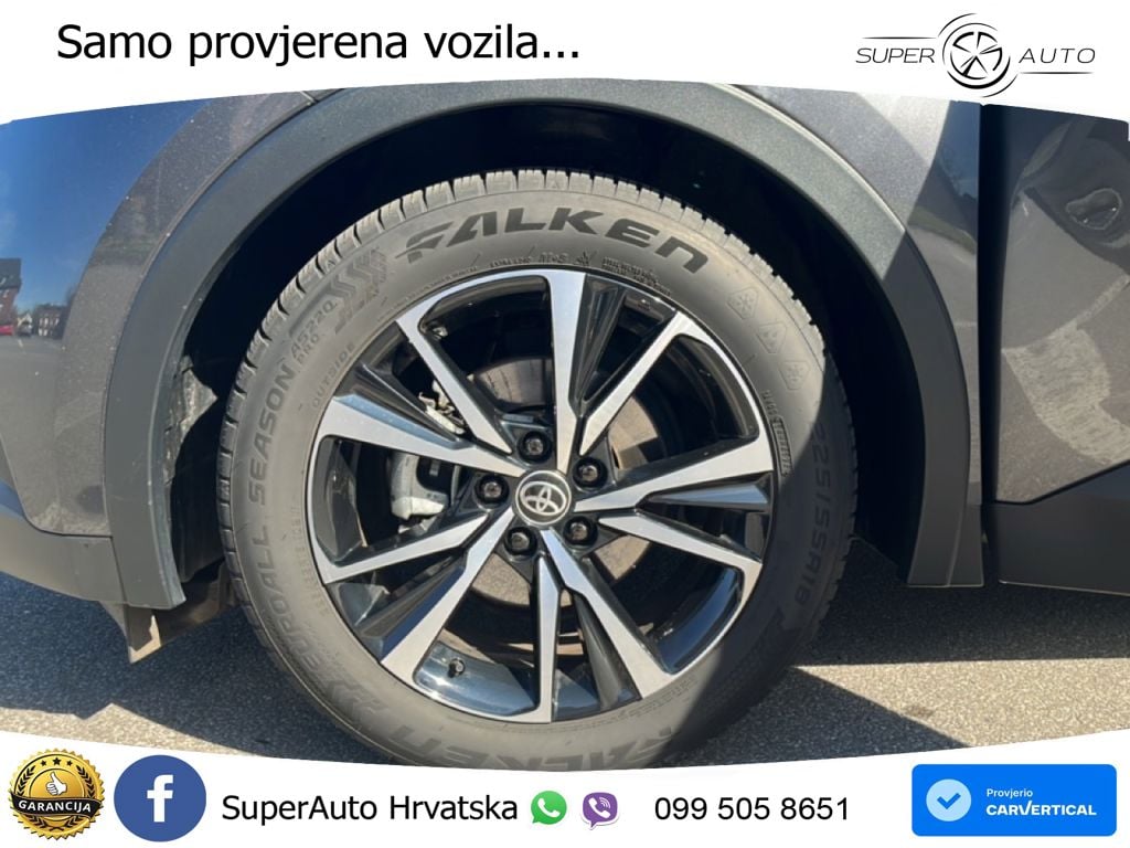 Toyota C-HR 2.0 (198 KS) Hybrid e-CVT Team Deutschland LED+GR SJED+ACC