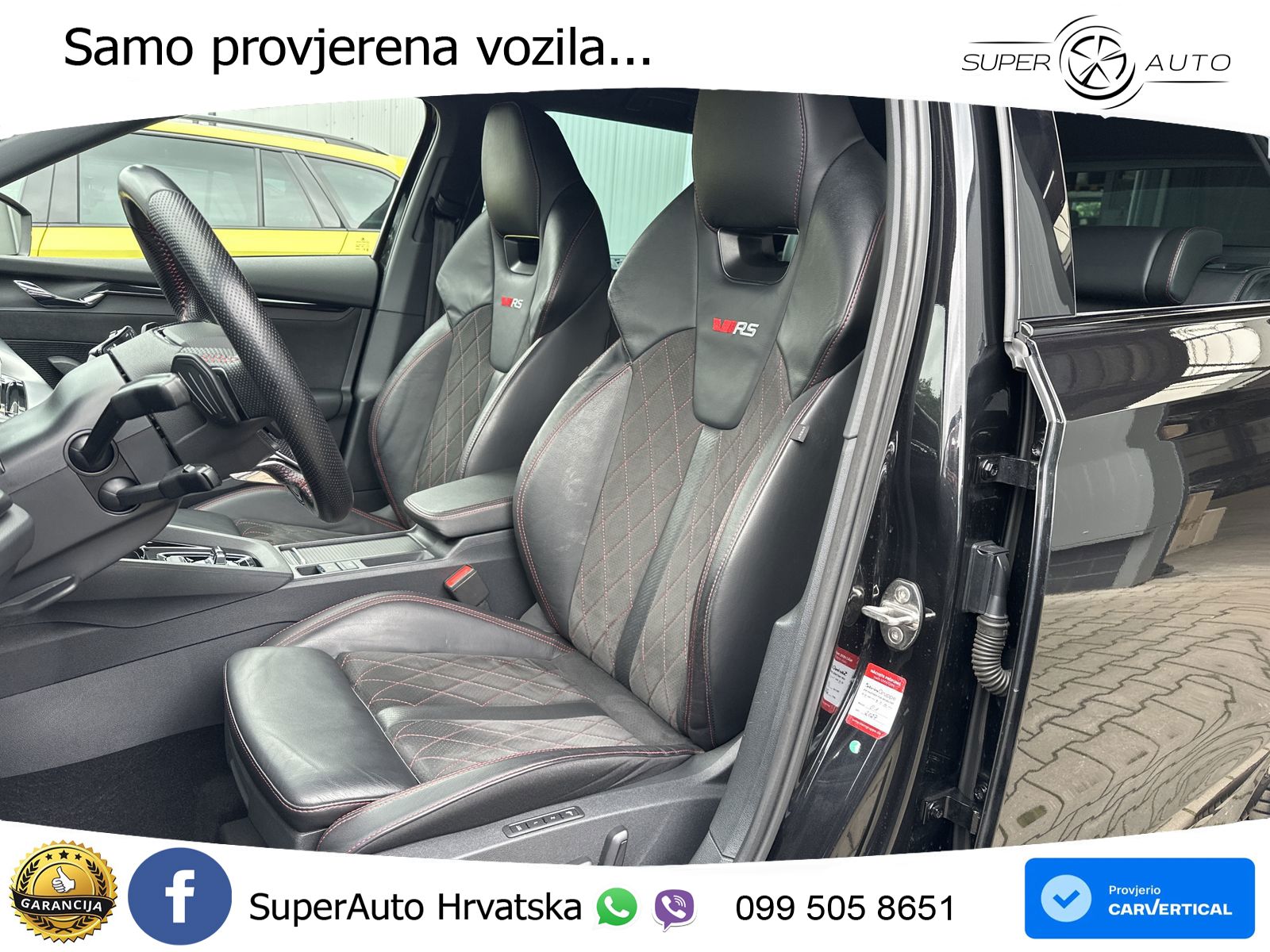 Škoda Octavia Combi RS 2.0 TDI (200 KS) DSG LED+GR SJED+ACC