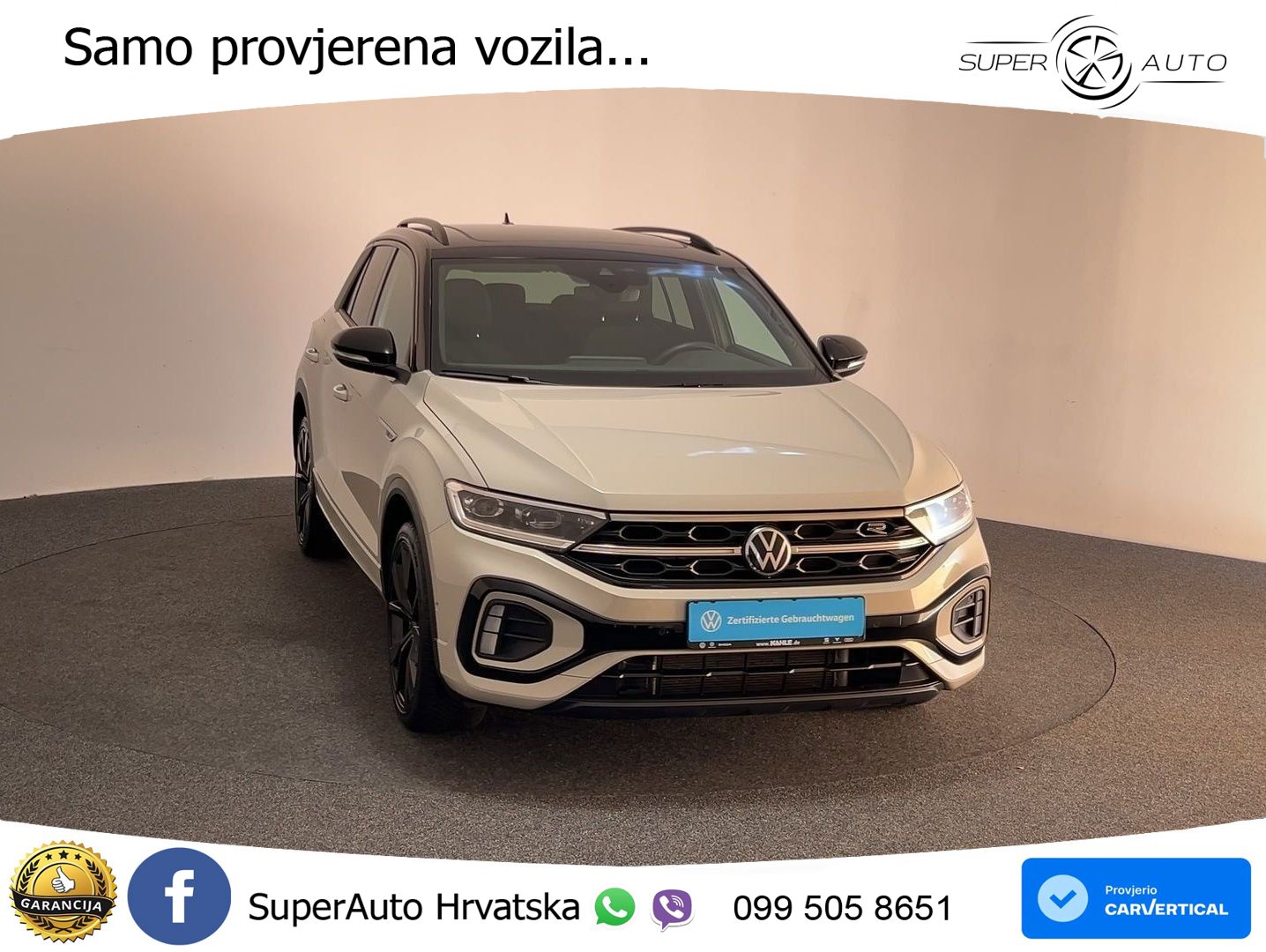 Volkswagen T-Roc 1.5 TSI (150 KS) DSG LED+GR SJED+ACC