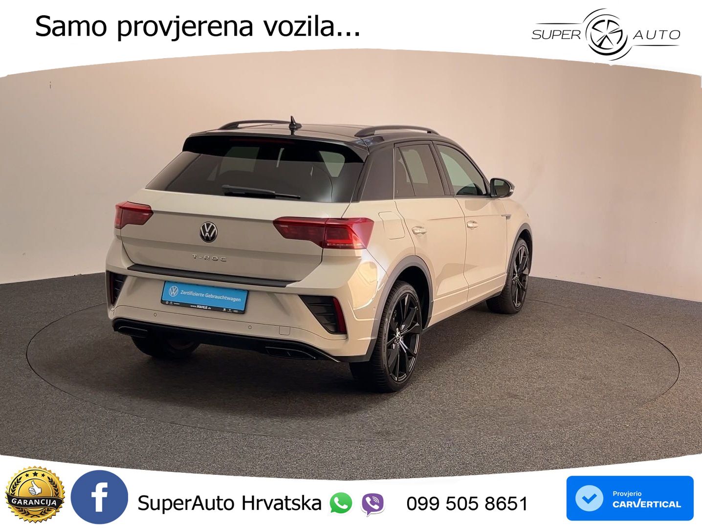 Volkswagen T-Roc 1.5 TSI (150 KS) DSG LED+GR SJED+ACC