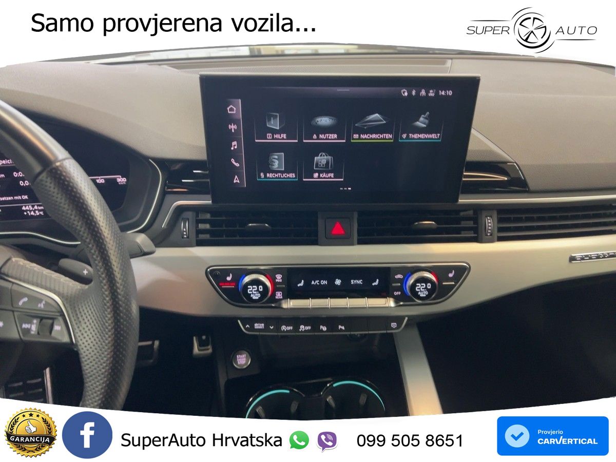 Audi A5 Sportback 45 TFSI (265 KS) quattro S tronic S line MATRIX+GR SJED+KAM