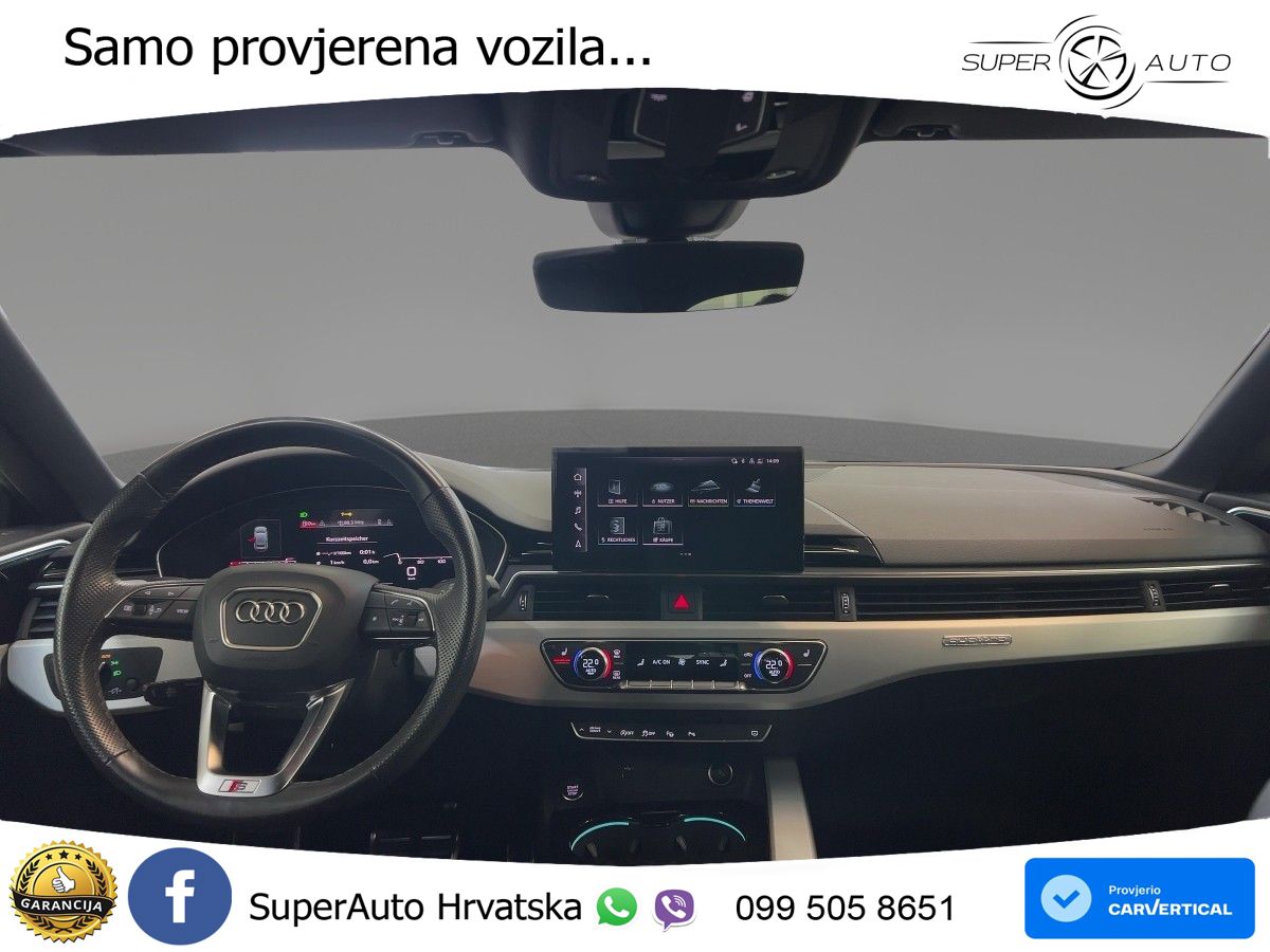 Audi A5 Sportback 45 TFSI (265 KS) quattro S tronic S line MATRIX+GR SJED+KAM