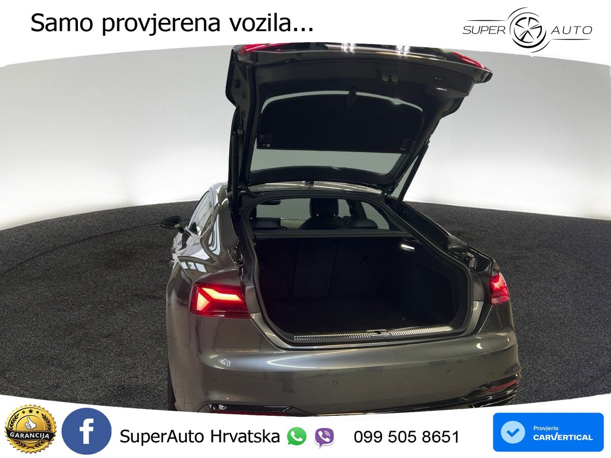Audi A5 Sportback 45 TFSI (265 KS) quattro S tronic S line MATRIX+GR SJED+KAM