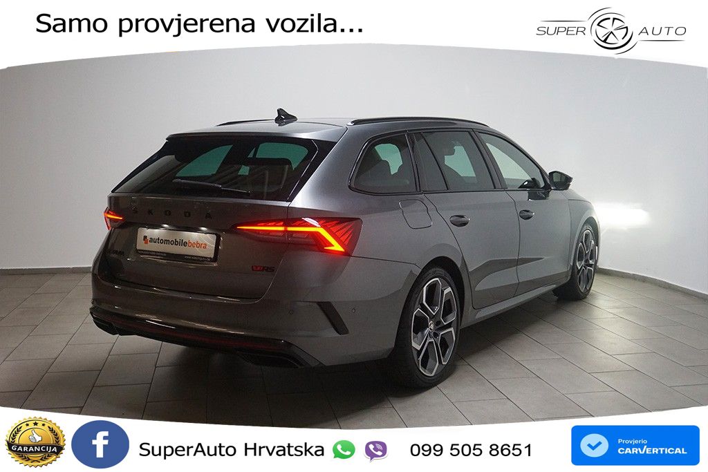 Škoda Octavia Combi RS 2.0 TDI (200 KS) 4x4 DSG LED+GR SJED+ACC