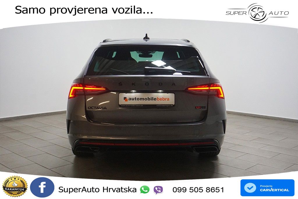 Škoda Octavia Combi RS 2.0 TDI (200 KS) 4x4 DSG LED+GR SJED+ACC