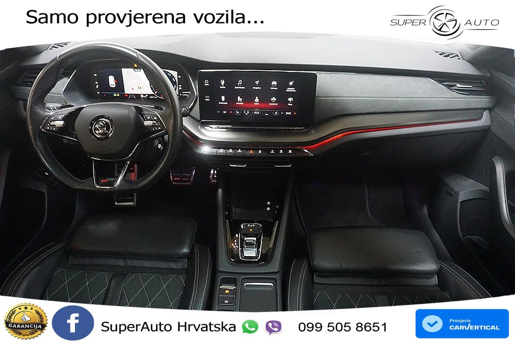 Škoda Octavia Combi RS 2.0 TDI (200 KS) 4x4 DSG LED+GR SJED+ACC
