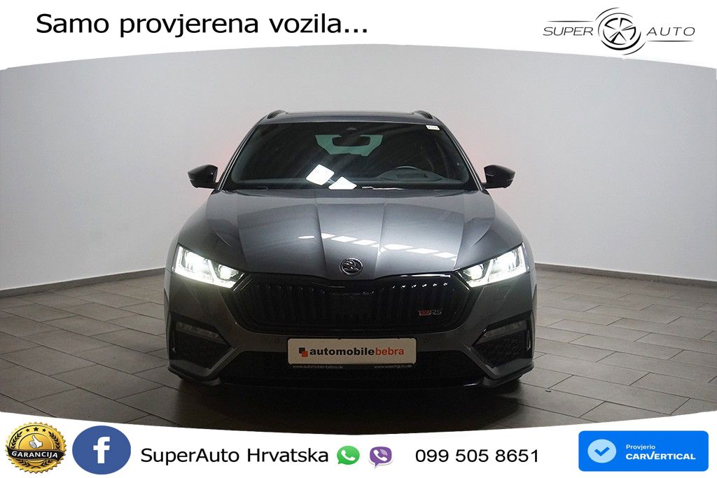 Škoda Octavia Combi RS 2.0 TDI (200 KS) 4x4 DSG LED+GR SJED+ACC