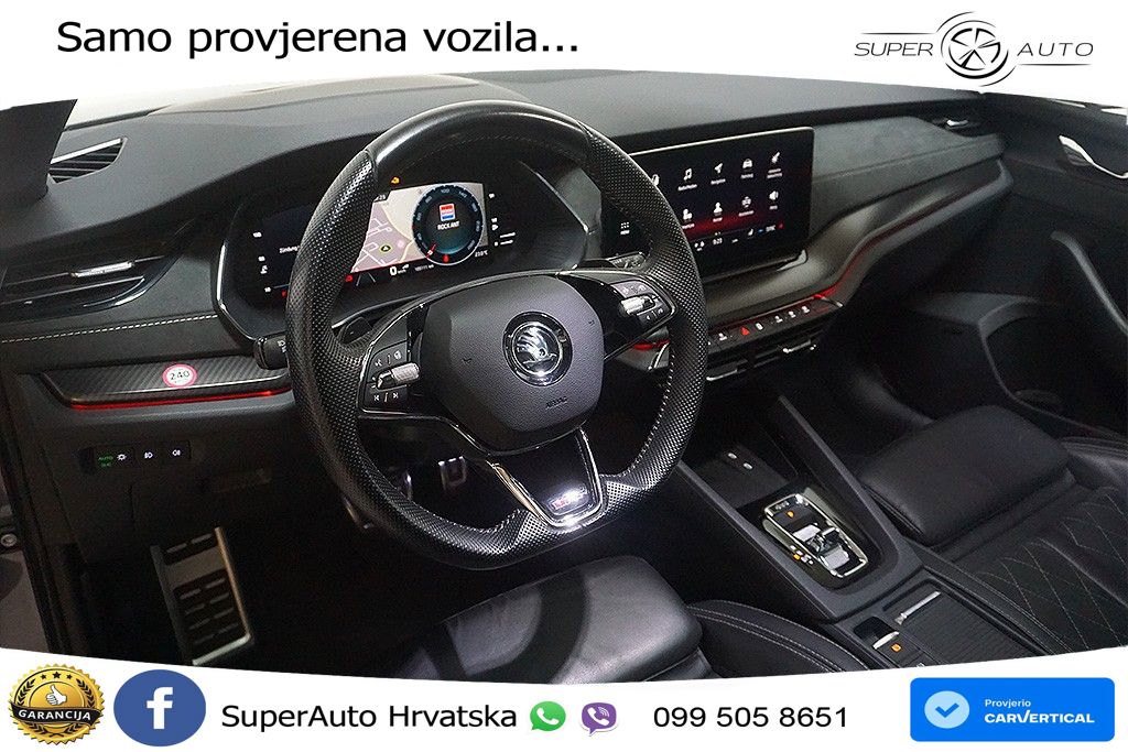 Škoda Octavia Combi RS 2.0 TDI (200 KS) 4x4 DSG LED+GR SJED+ACC