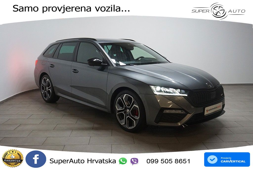 Škoda Octavia Combi RS 2.0 TDI (200 KS) 4x4 DSG LED+GR SJED+ACC