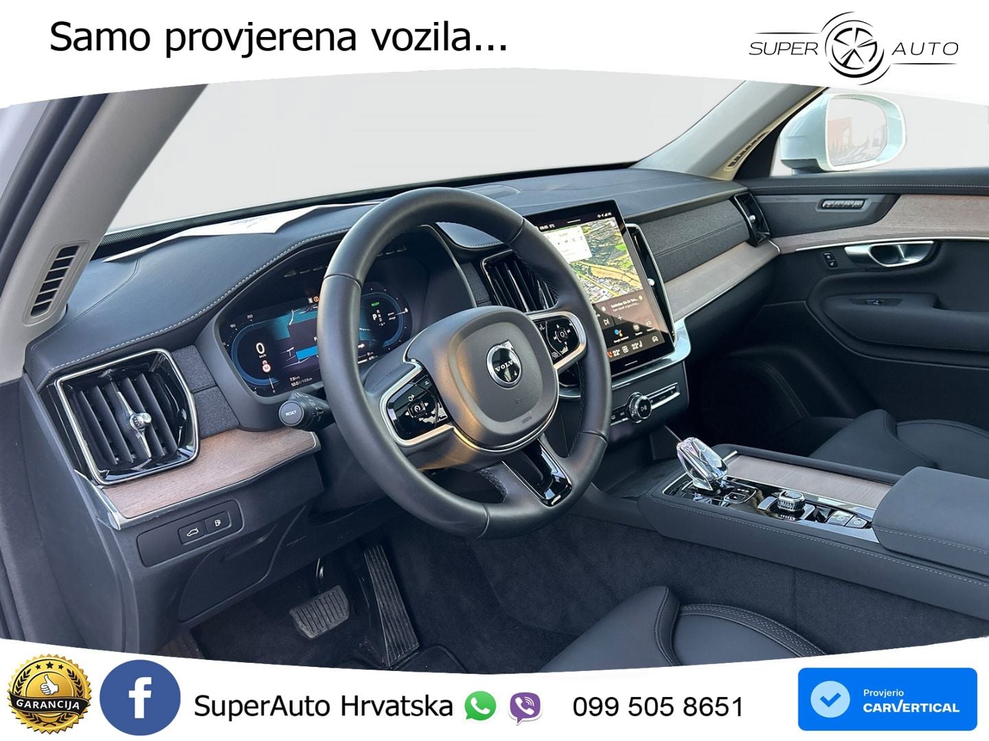 Volvo XC90 2.0 T8 AWD Automatic ACC+GR SJED+360+PANO