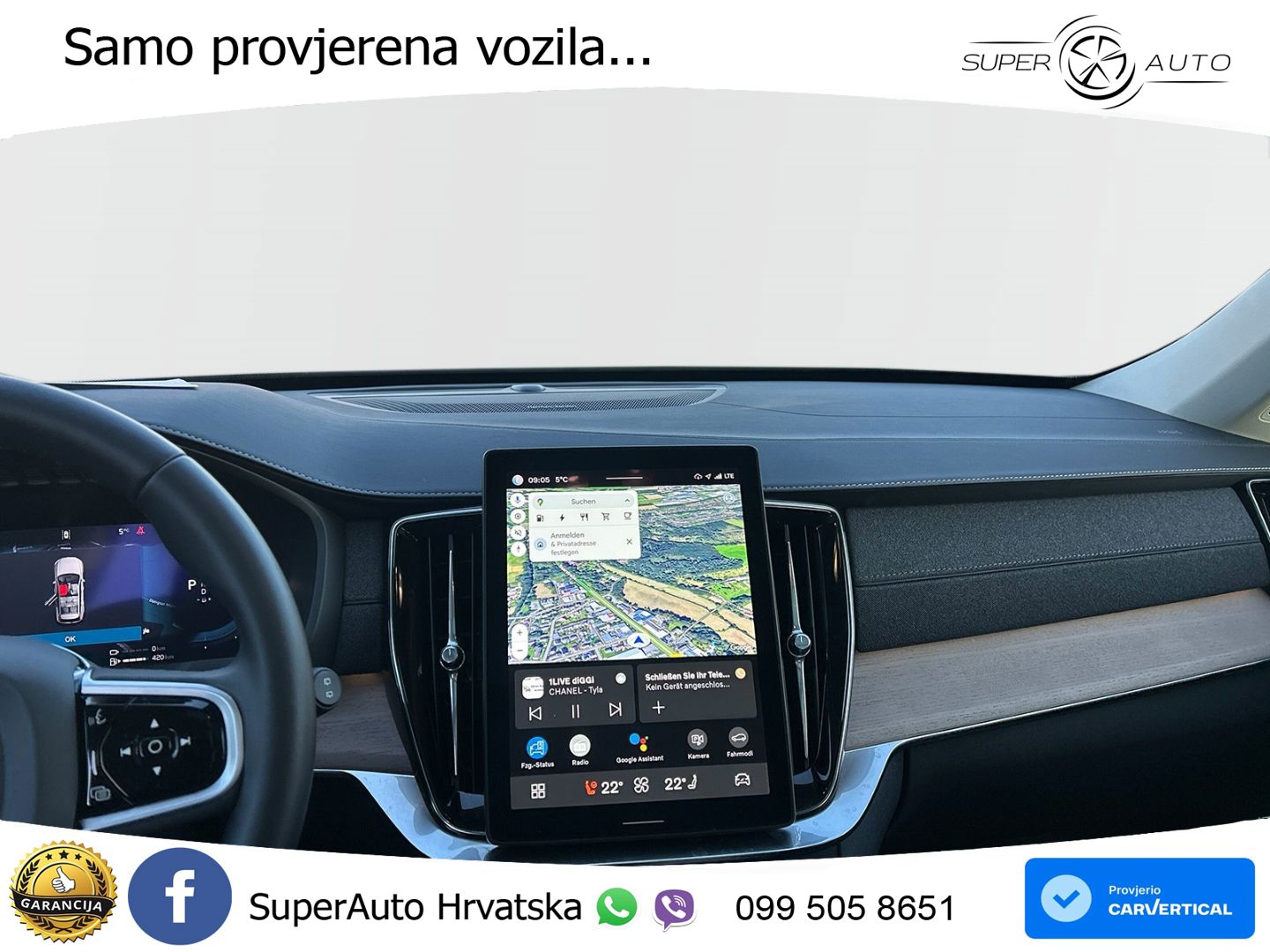 Volvo XC90 2.0 T8 AWD Automatic ACC+GR SJED+360+PANO