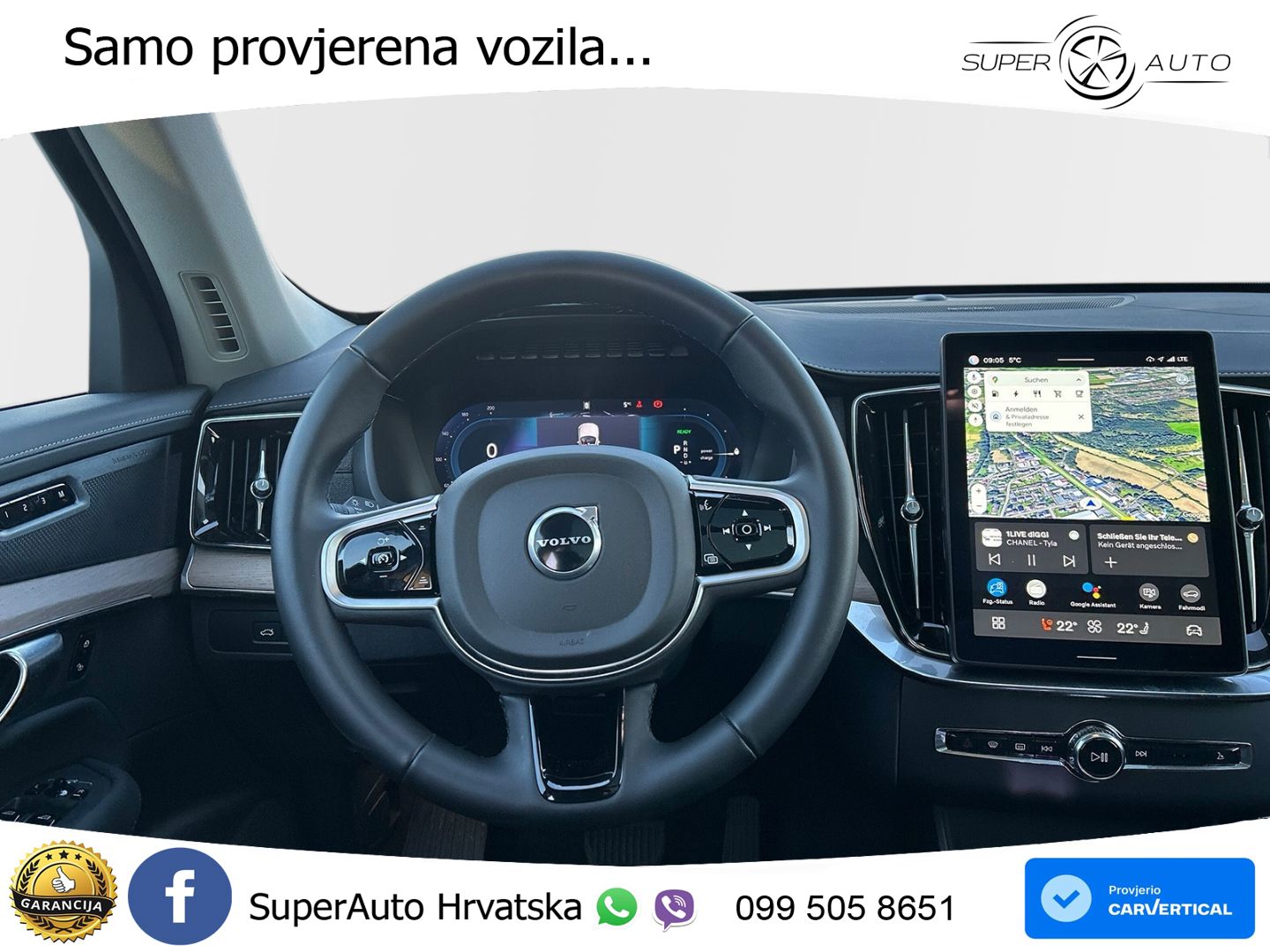 Volvo XC90 2.0 T8 AWD Automatic ACC+GR SJED+360+PANO