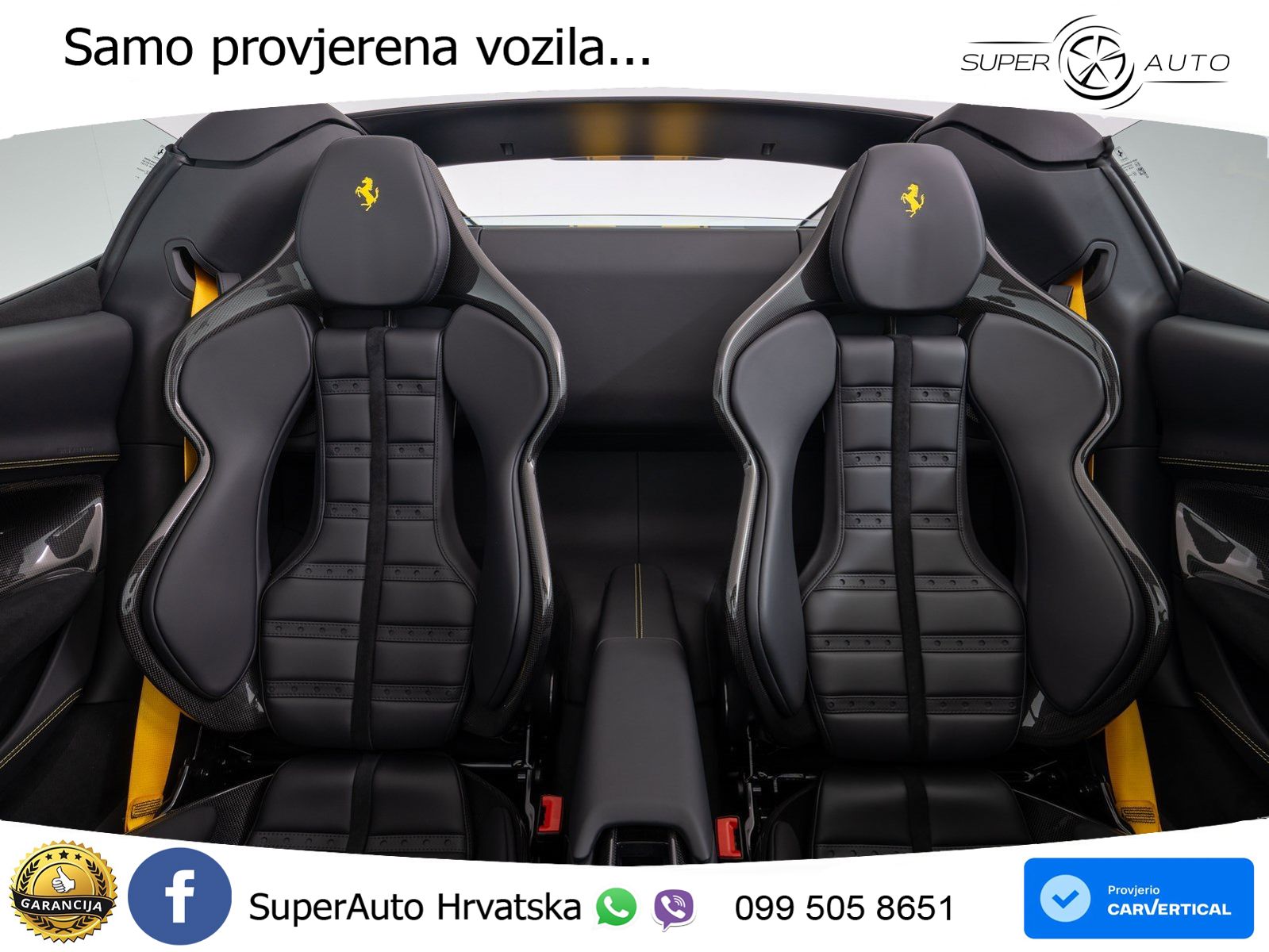 Ferrari 296 GTS 3.0 V6 (830 KS) F1 DCT LED+ACC