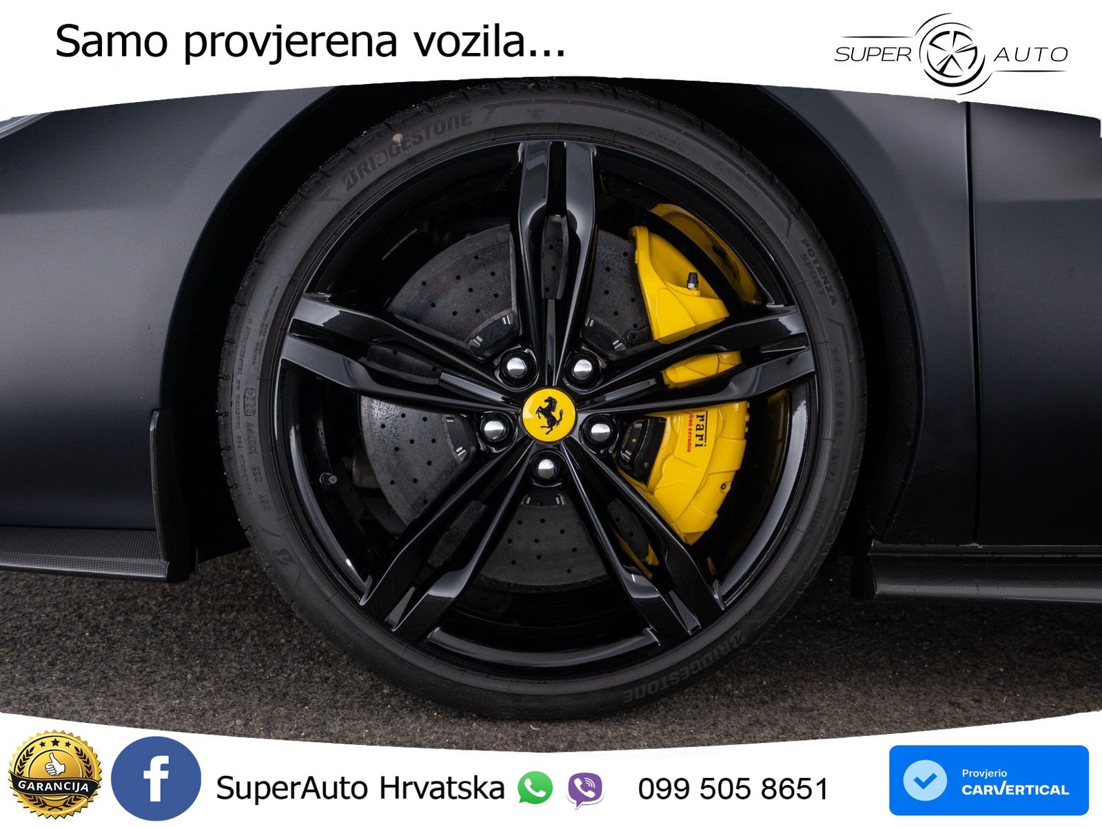 Ferrari 296 GTS 3.0 V6 (830 KS) F1 DCT LED+ACC